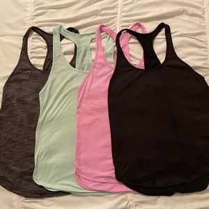 Lululemon Tanks - Set of 4